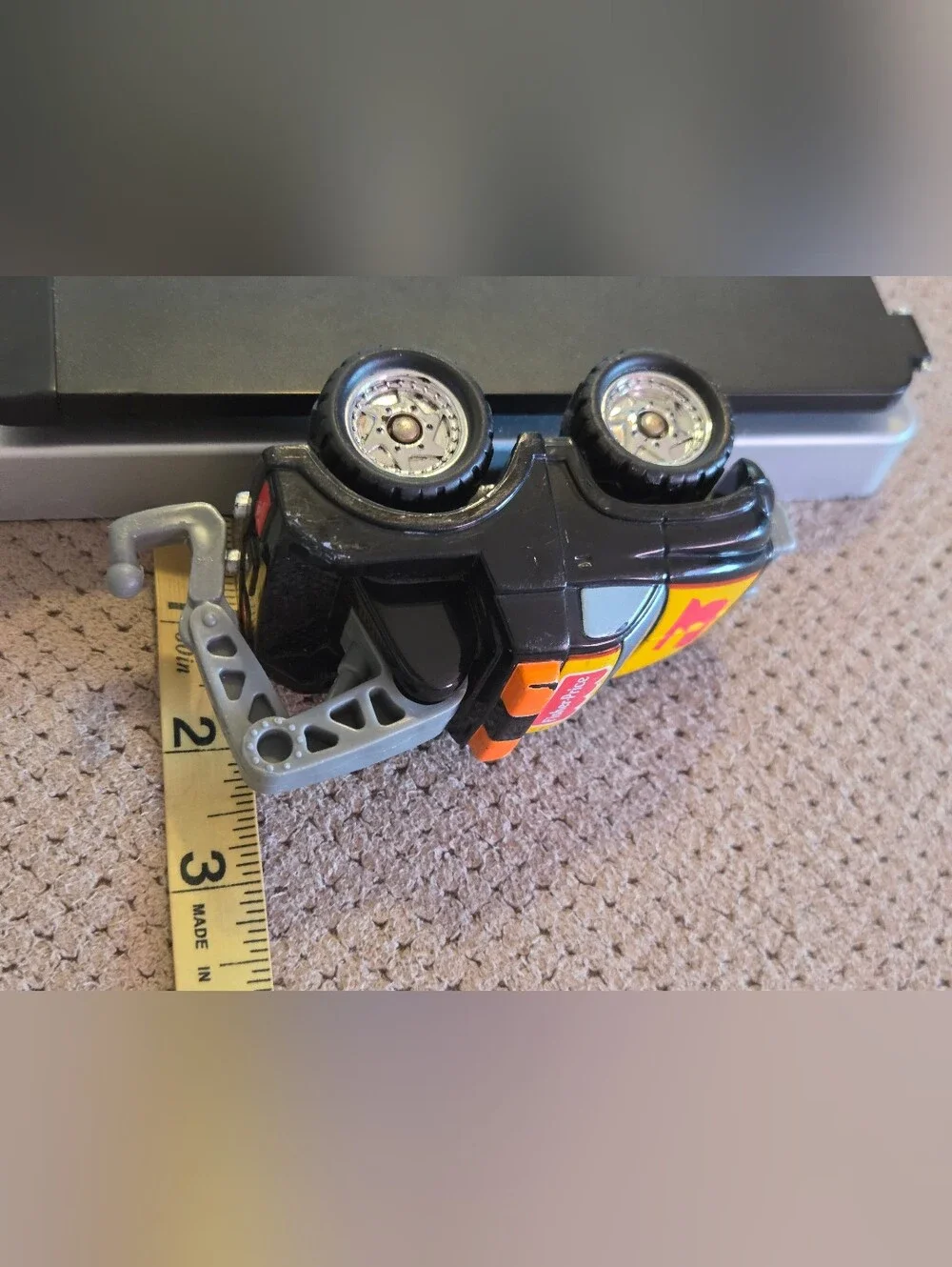 Fisher Price 1995 Vintage Big Action Garage Replacement Black Tow Truck